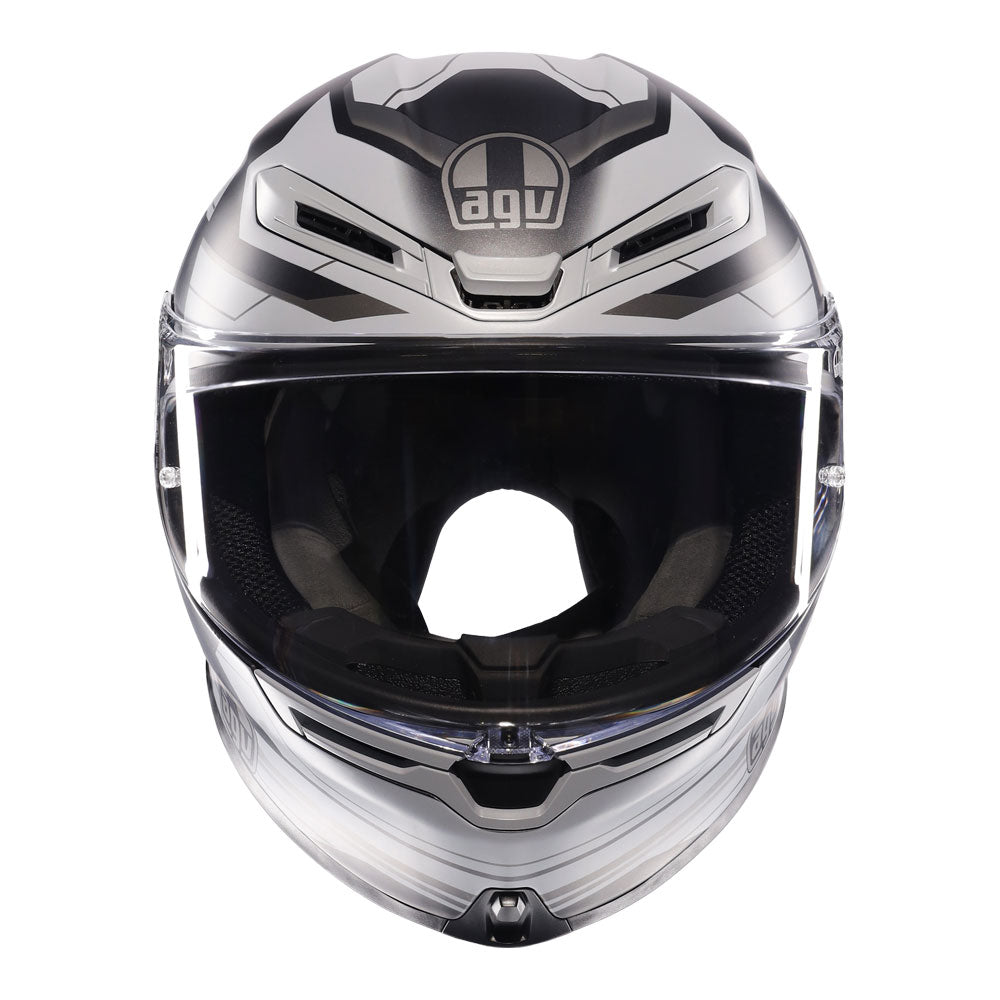 AGV K6 S Ultrasonic Matt Black/Grey XL