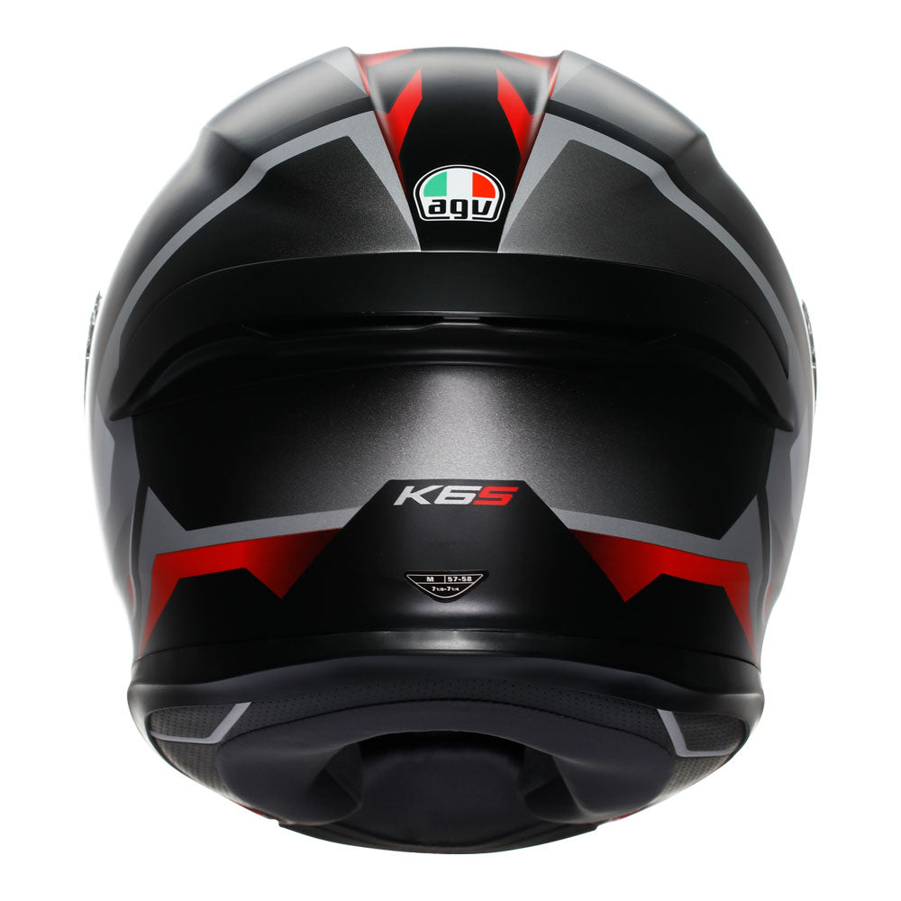 AGV K6 S Karve Black/White/Red S
