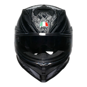 AGV K7 Damascus Black/Silver XL