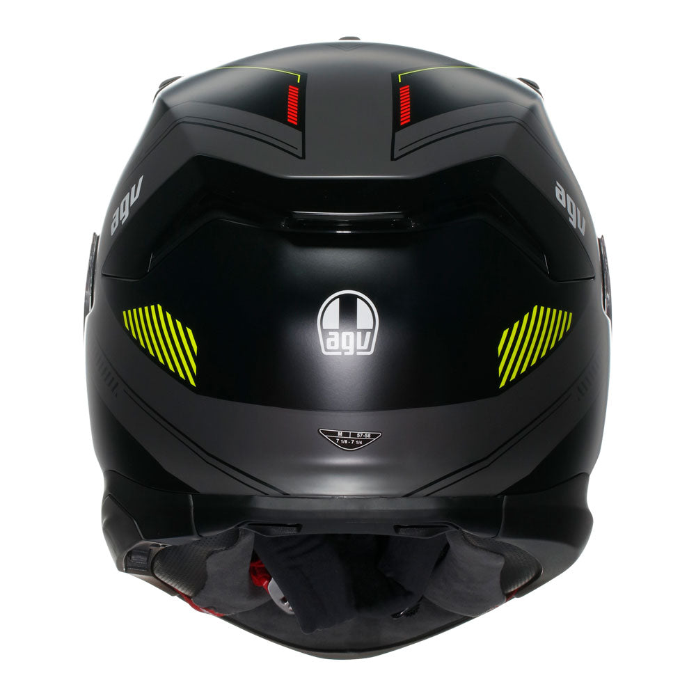 AGV K7 Kyber Matt Grey/Fluoro Yellow M