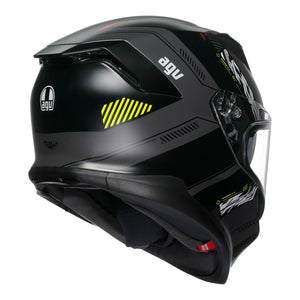 AGV K7 Kyber Matt Grey/Fluoro Yellow L