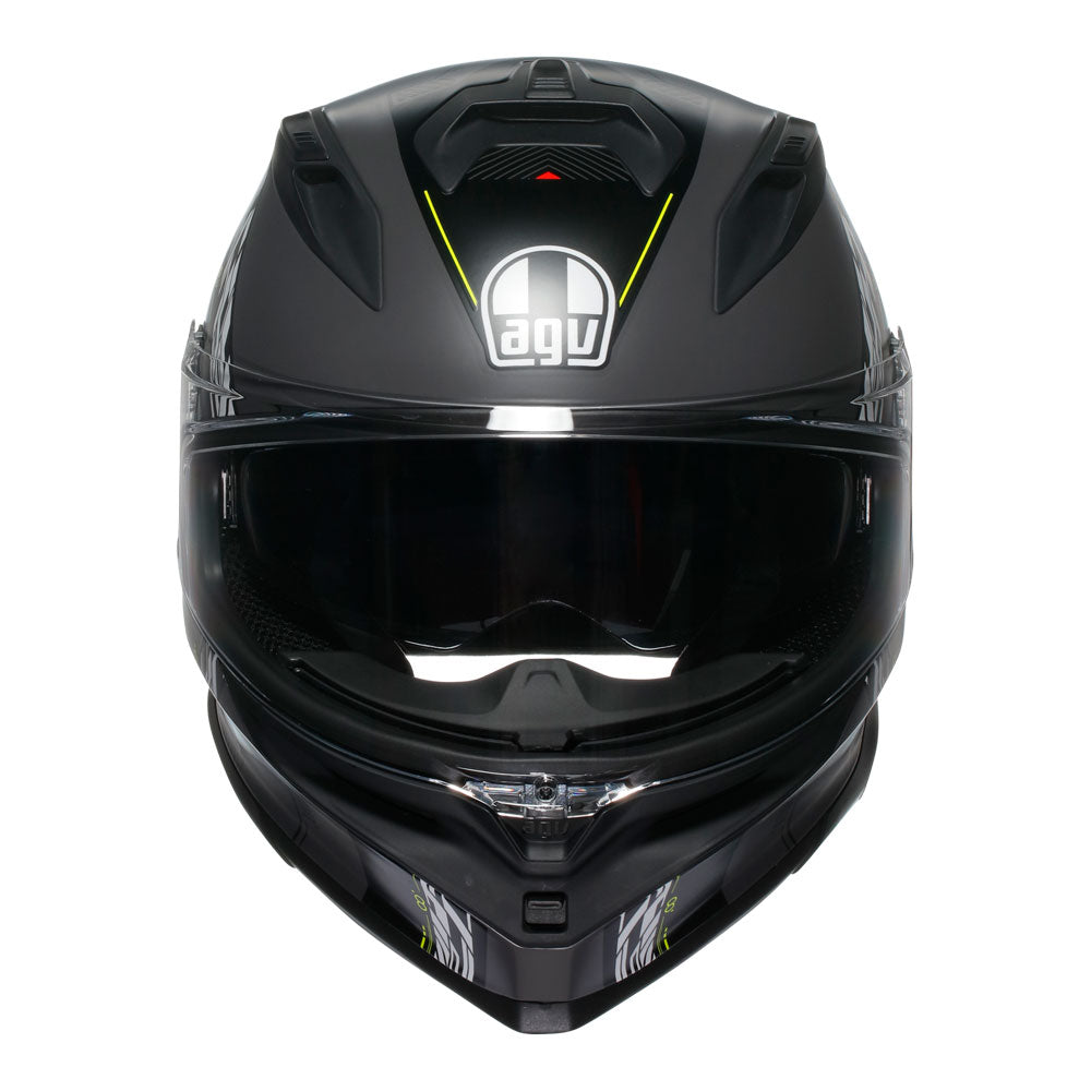 AGV K7 Kyber Matt Grey/Fluoro Yellow XL