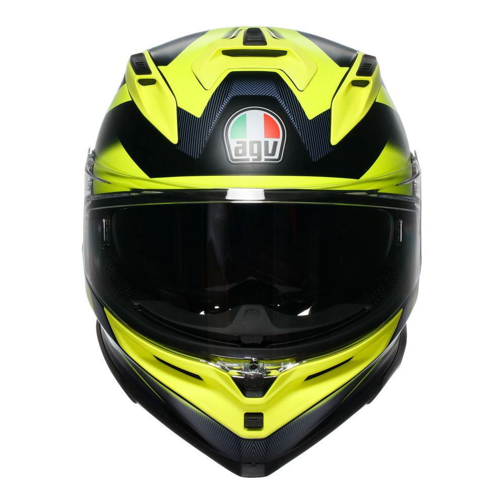 AGV K7 Glimpse Black/Fluoro Yellow M