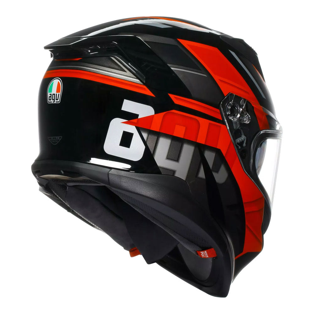 AGV K7 Taurax Black/Red S