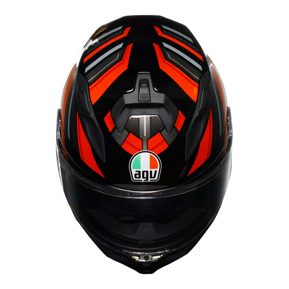 AGV K7 Taurax Black/Red XL
