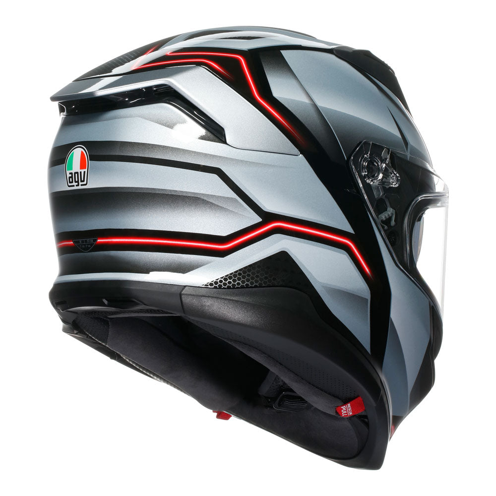 AGV K7 Jaeger Black/Silver S