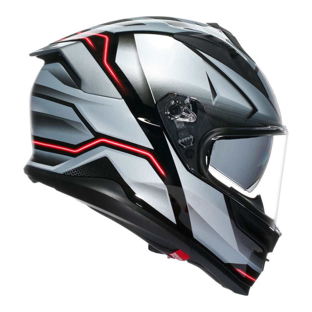 AGV K7 Jaeger Black/Silver M