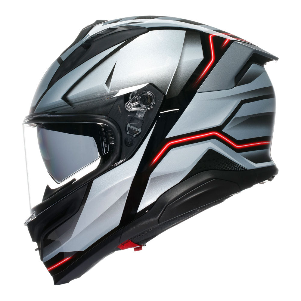 AGV K7 Jaeger Black/Silver L
