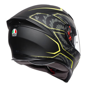 AGV K5 S Tornado Matt Black/Yellow Fluro L*