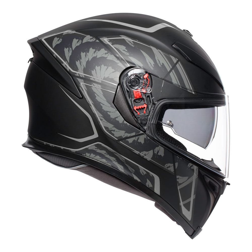 AGV K5 S Tornado Matt Black/Silver XS*
