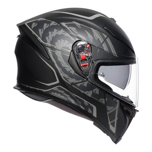 AGV K5 S Tornado Matt Black/Silver XS*