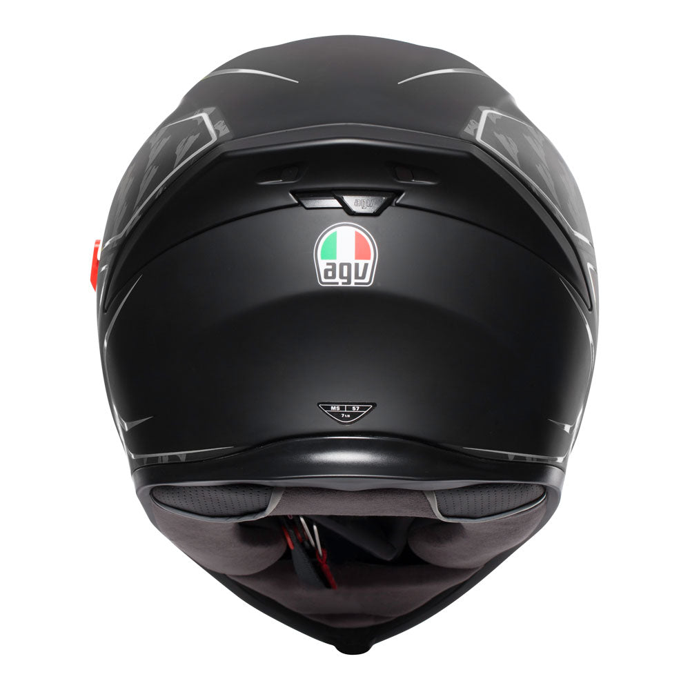 AGV K5 S Tornado Matt Black/Silver XS*