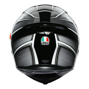 AGV K5 S Tempest Black/Silver MS*