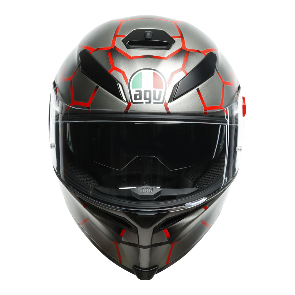 AGV K5 S Vulcanum Red L*