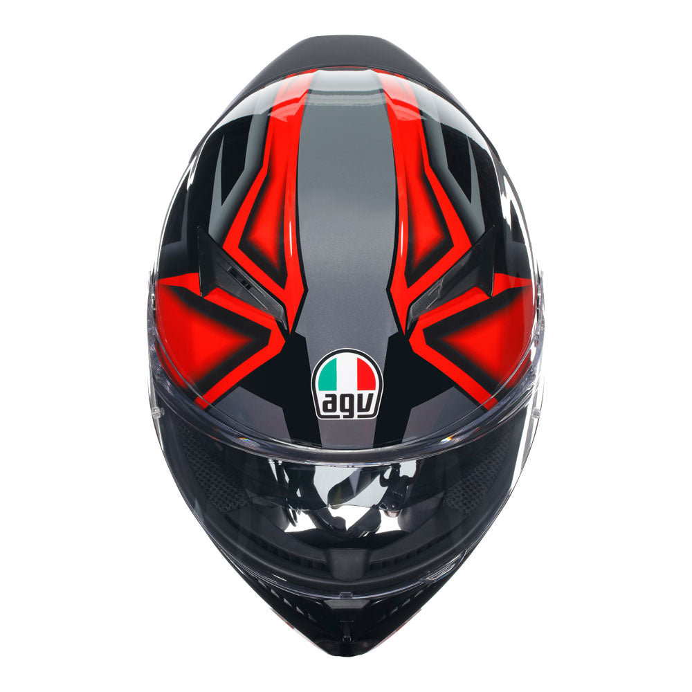 AGV K3 Compound Black/Red M