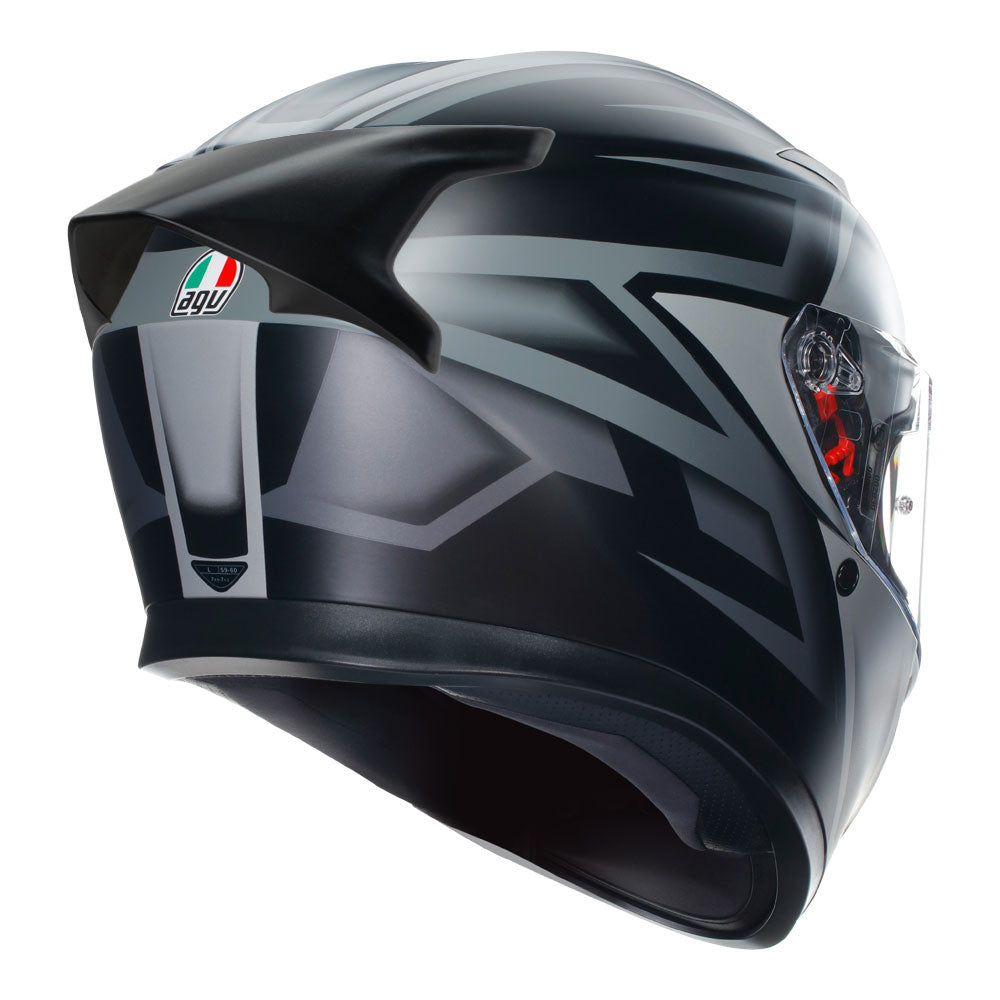 AGV K3 Compound Matt Black/Grey XS