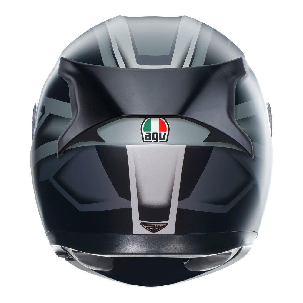 AGV K3 Compound Matt Black/Grey XS