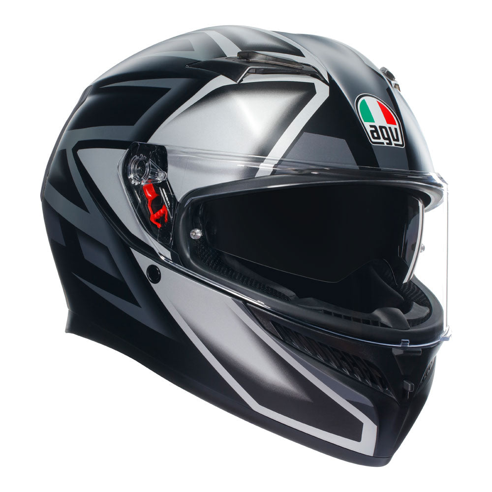 AGV K3 Compound Matt Black/Grey S
