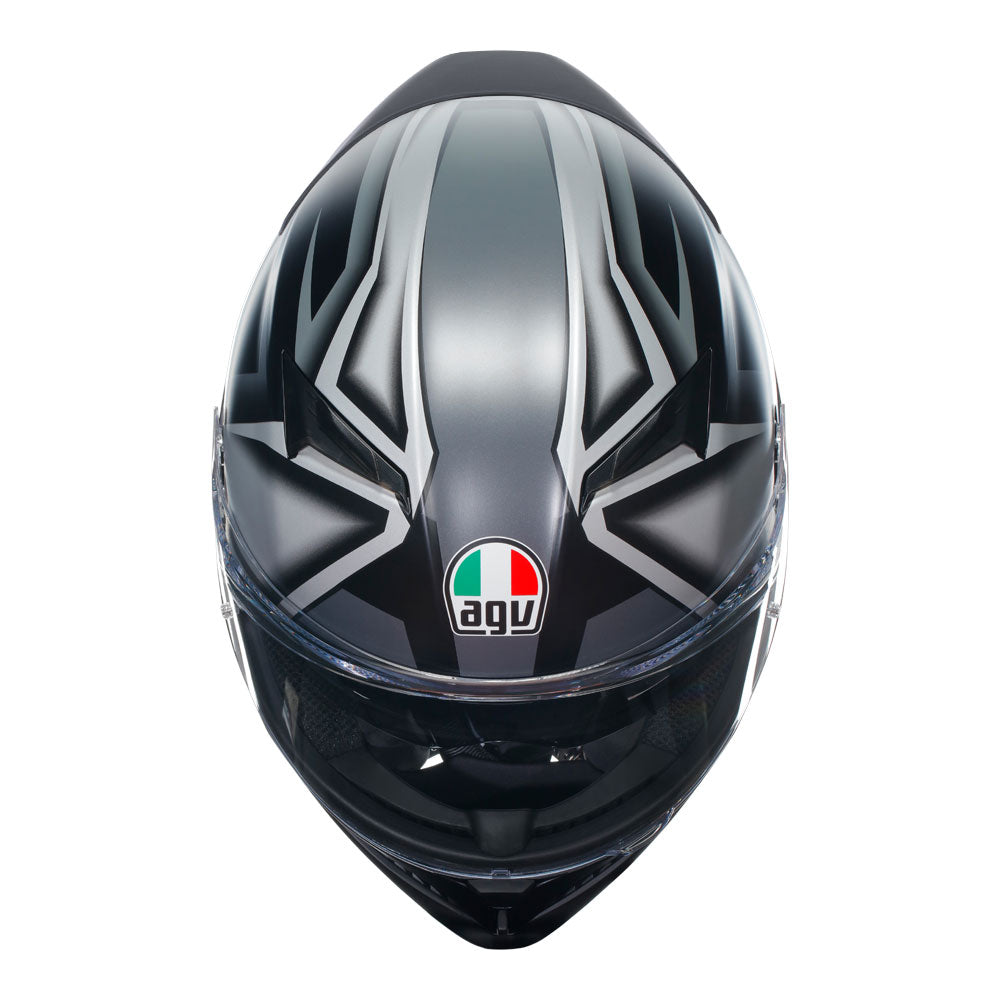AGV K3 Compound Matt Black/Grey 2XL