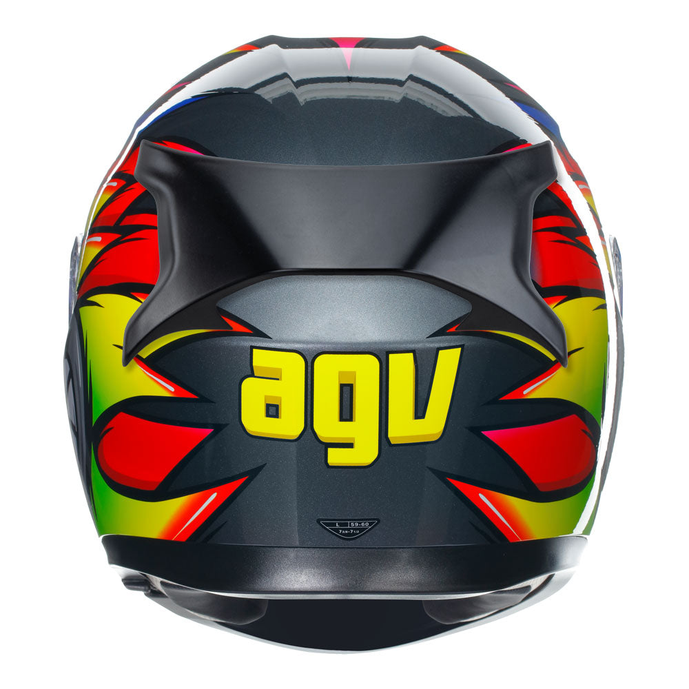 AGV K3 Birdy 2.0 Grey/Yellow/Red S