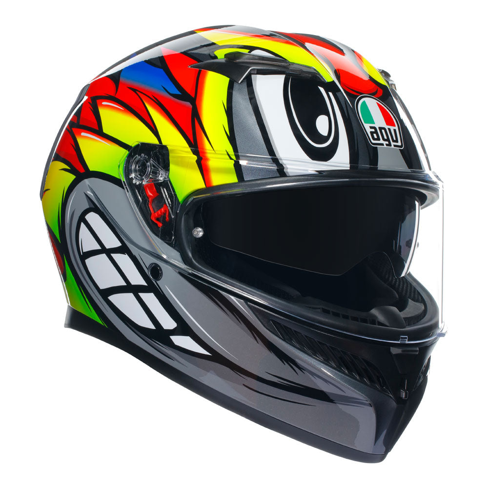AGV K3 Birdy 2.0 Grey/Yellow/Red L