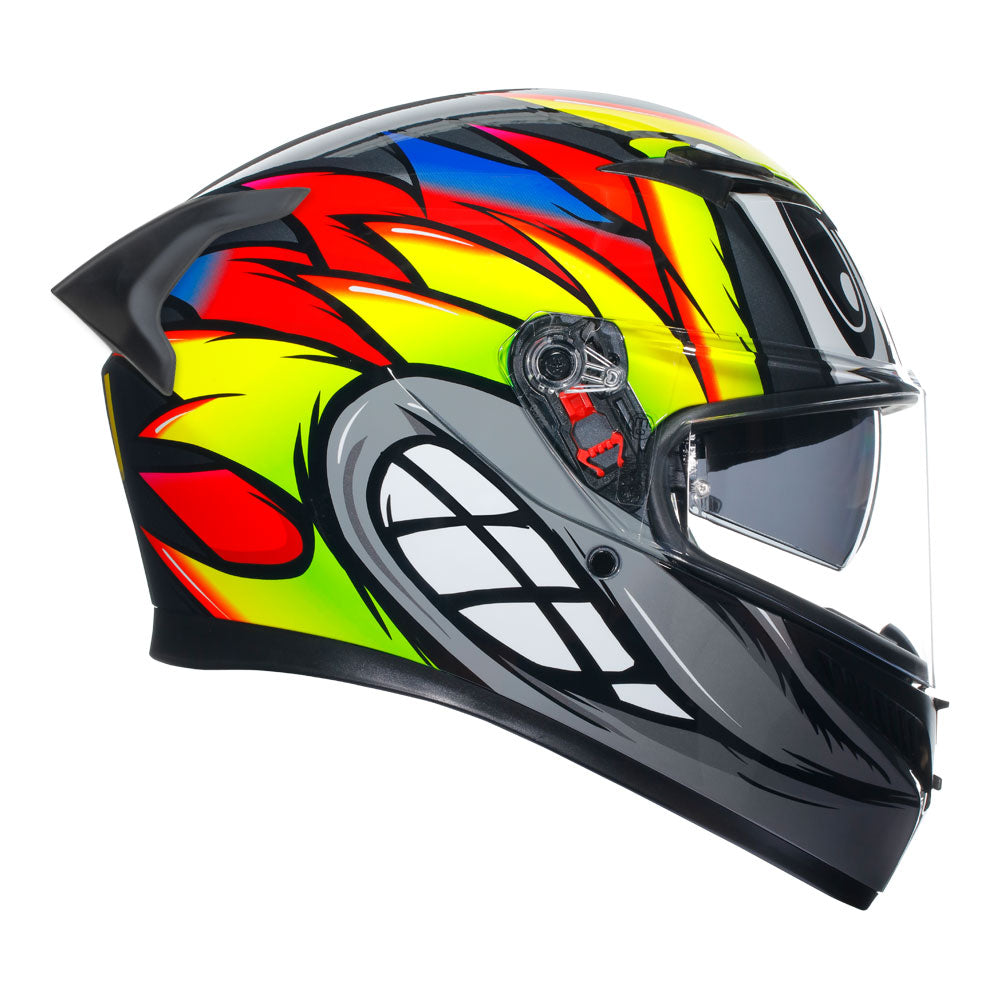 AGV K3 Birdy 2.0 Grey/Yellow/Red L