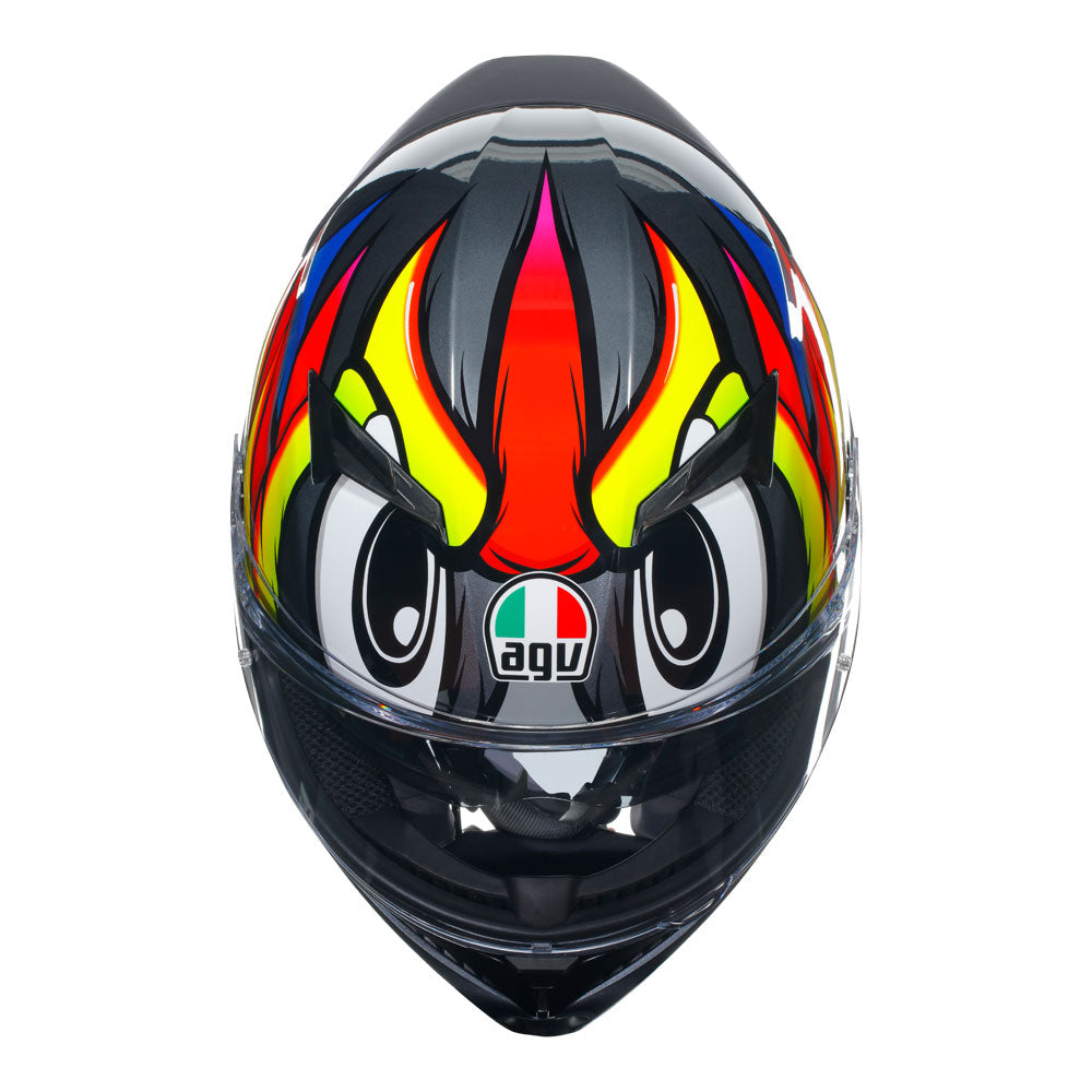 AGV K3 Birdy 2.0 Grey/Yellow/Red XL