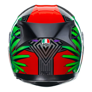 AGV K3 Kamaleon Black/Red/Green XS