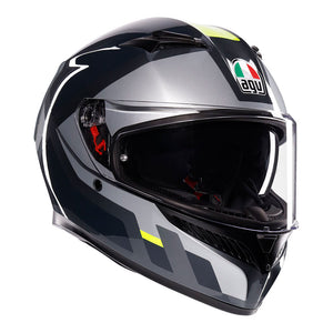AGV K3 Shade Grey/Fluro Yellow M