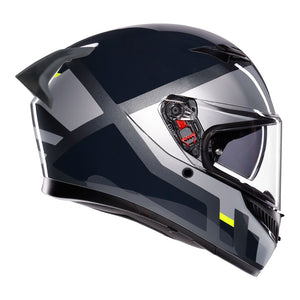 AGV K3 Shade Grey/Fluro Yellow 2XL