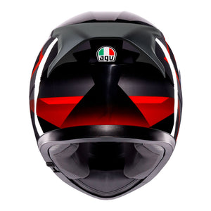 AGV K3 Striga Matt Black/Grey/Red M