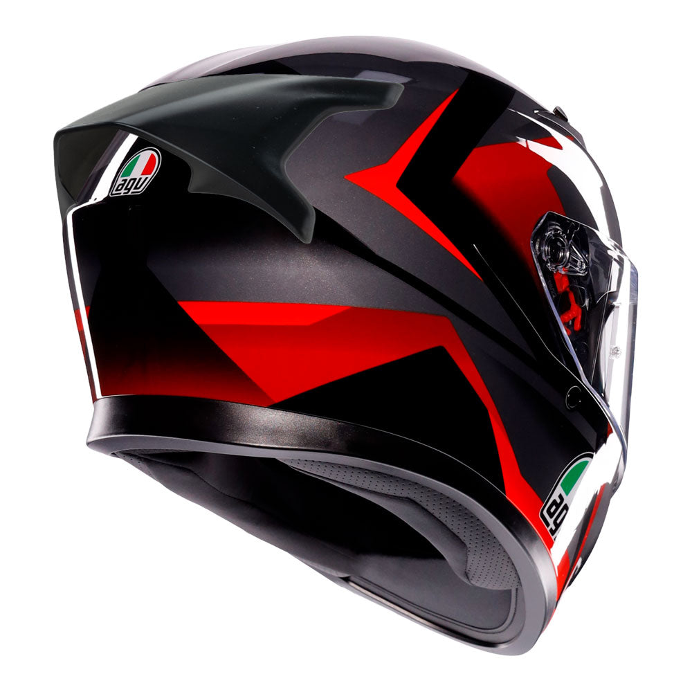 AGV K3 Striga Matt Black/Grey/Red M