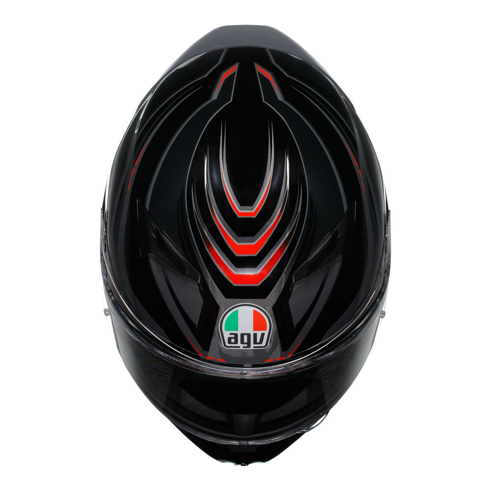 AGV K3 Syth Black/Red 2XL