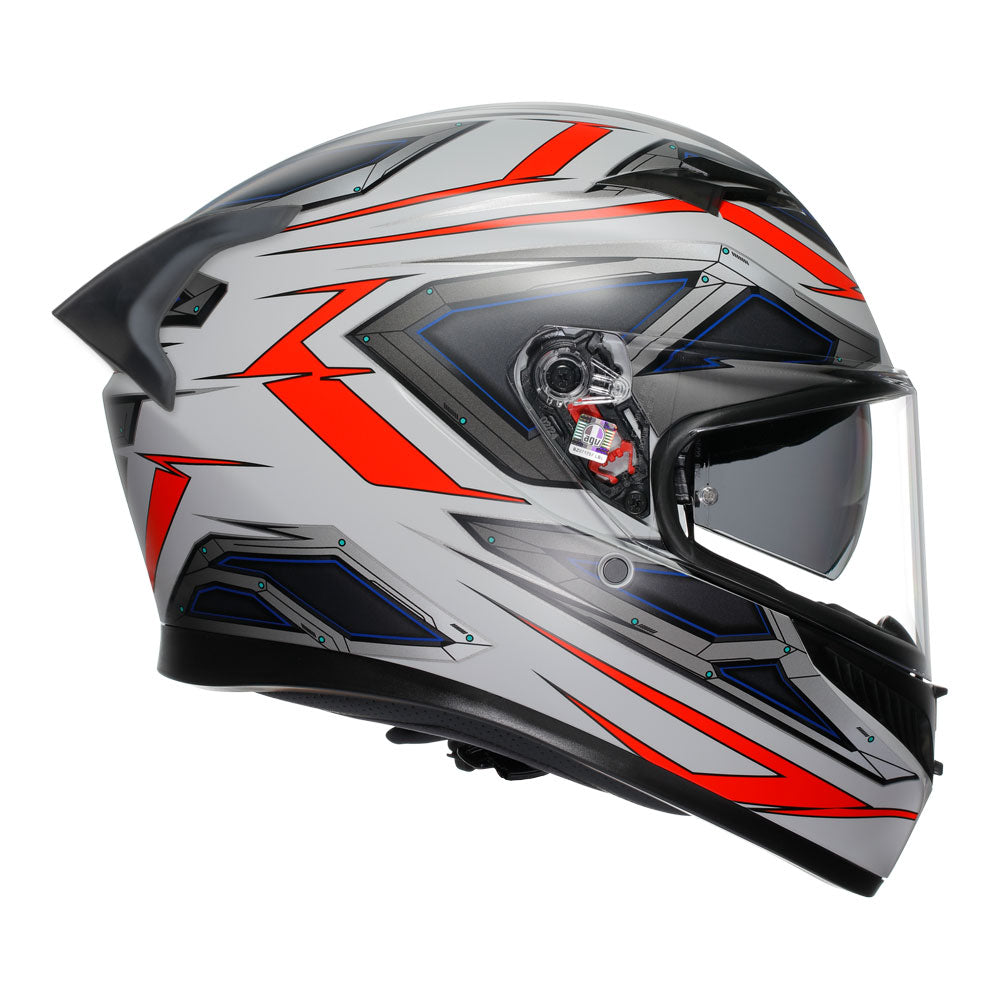 AGV K3 Space White/Red/Fluro M