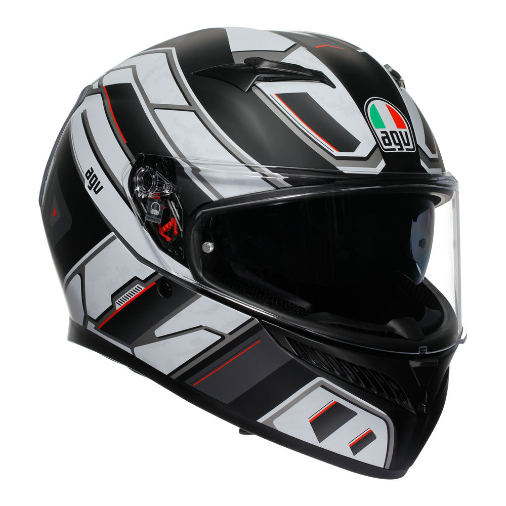 AGV K3 Rivia Matt Black/White S