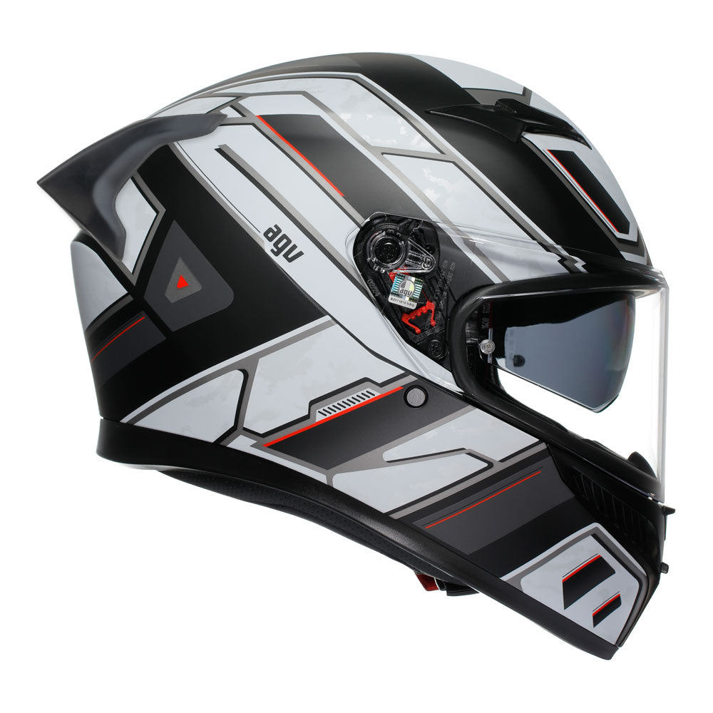 AGV K3 Rivia Matt Black/White L