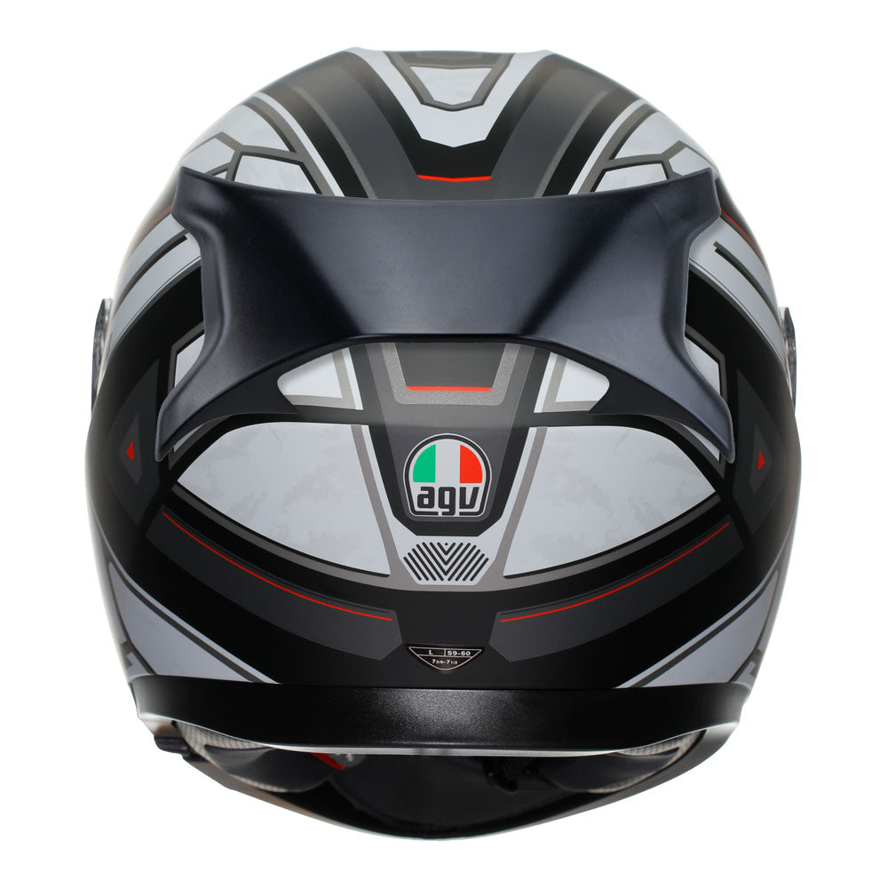 AGV K3 Rivia Matt Black/White XL