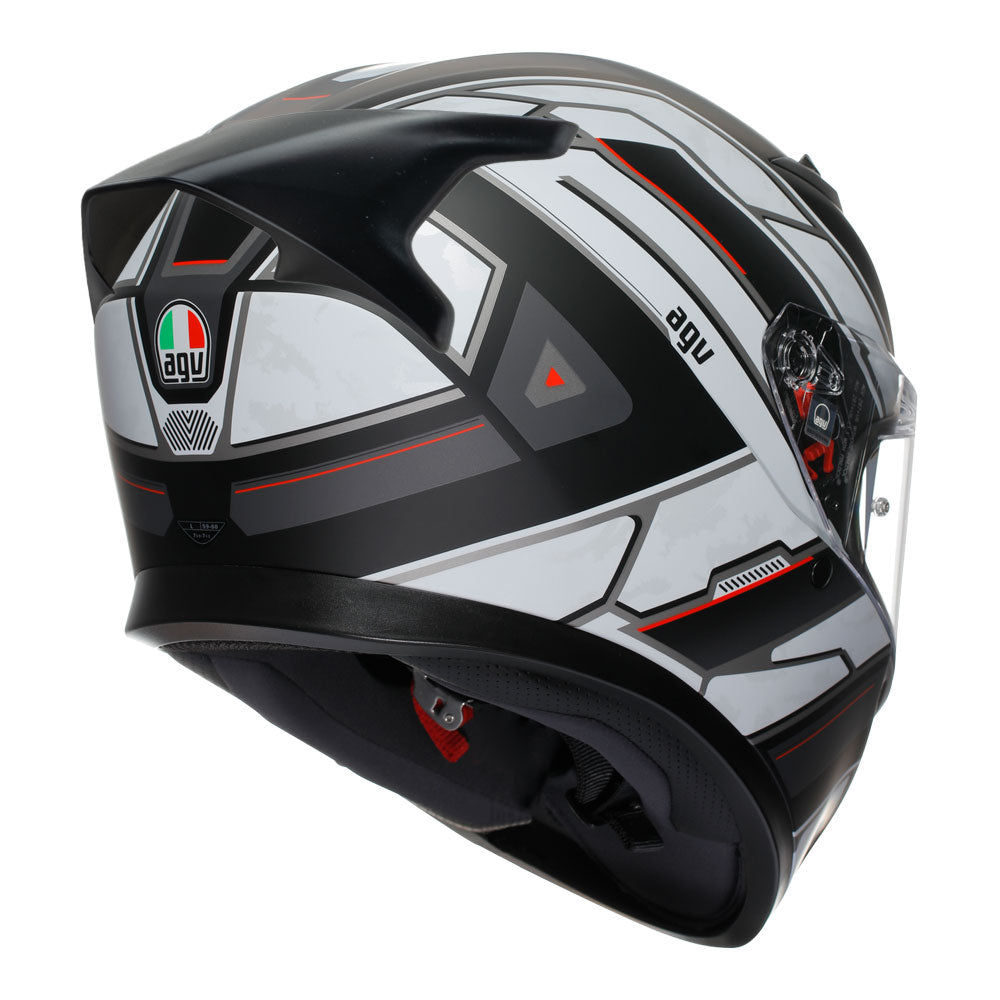 AGV K3 Rivia Matt Black/White XL