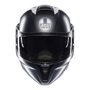 AGV Streetmodular Resia Matt Grey/Silver/Red XL