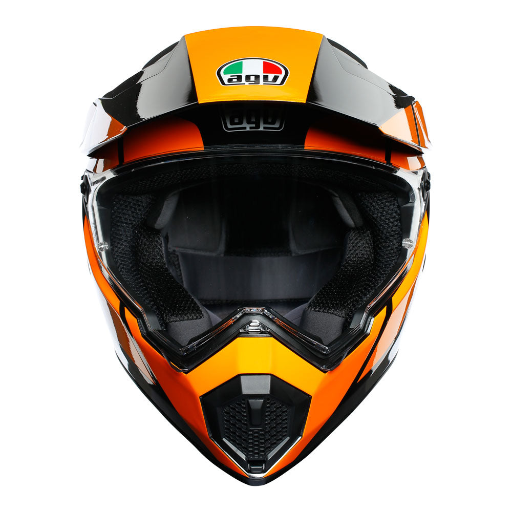 AGV AX9 Trail Gunmetal/Orange S*