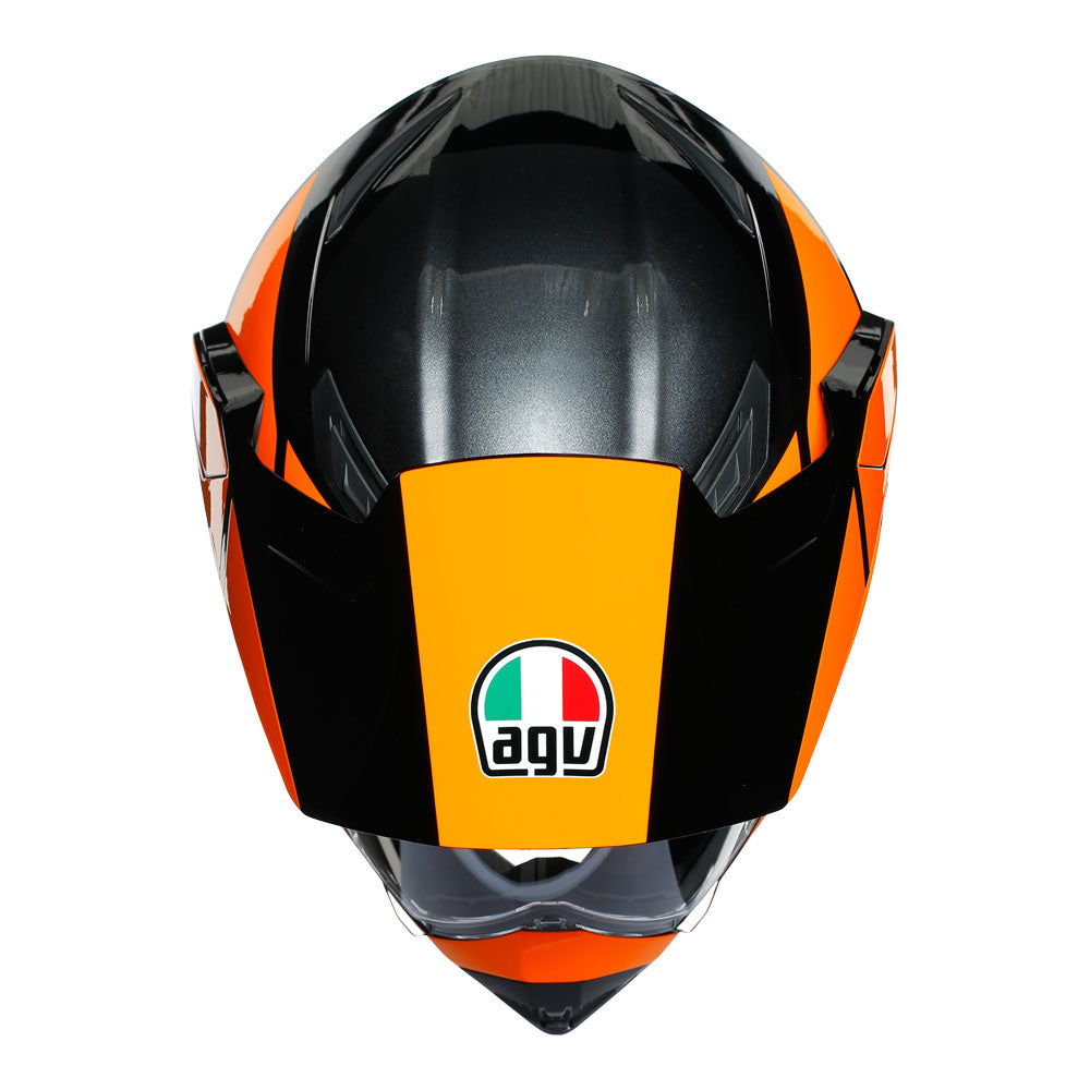 AGV AX9 Trail Gunmetal/Orange XL*