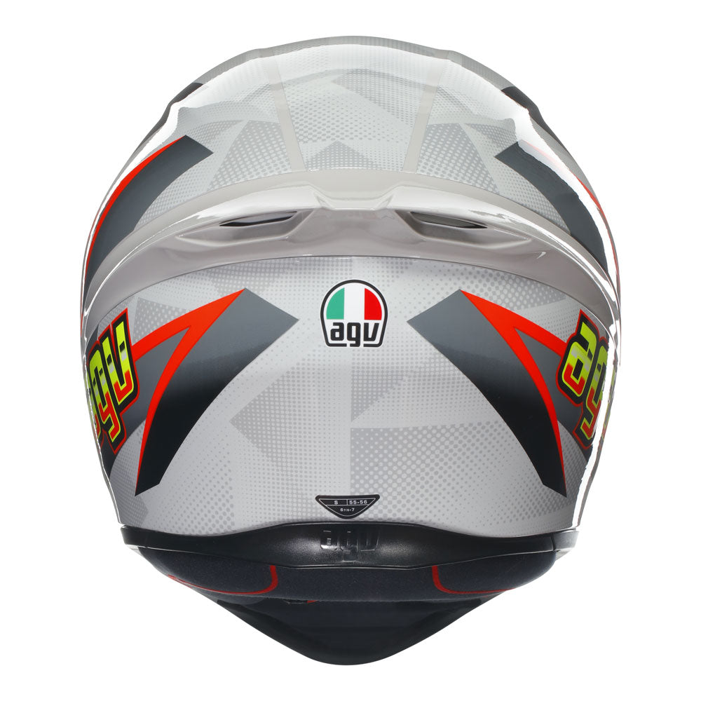 AGV K1 S Blipper Grey/Red M