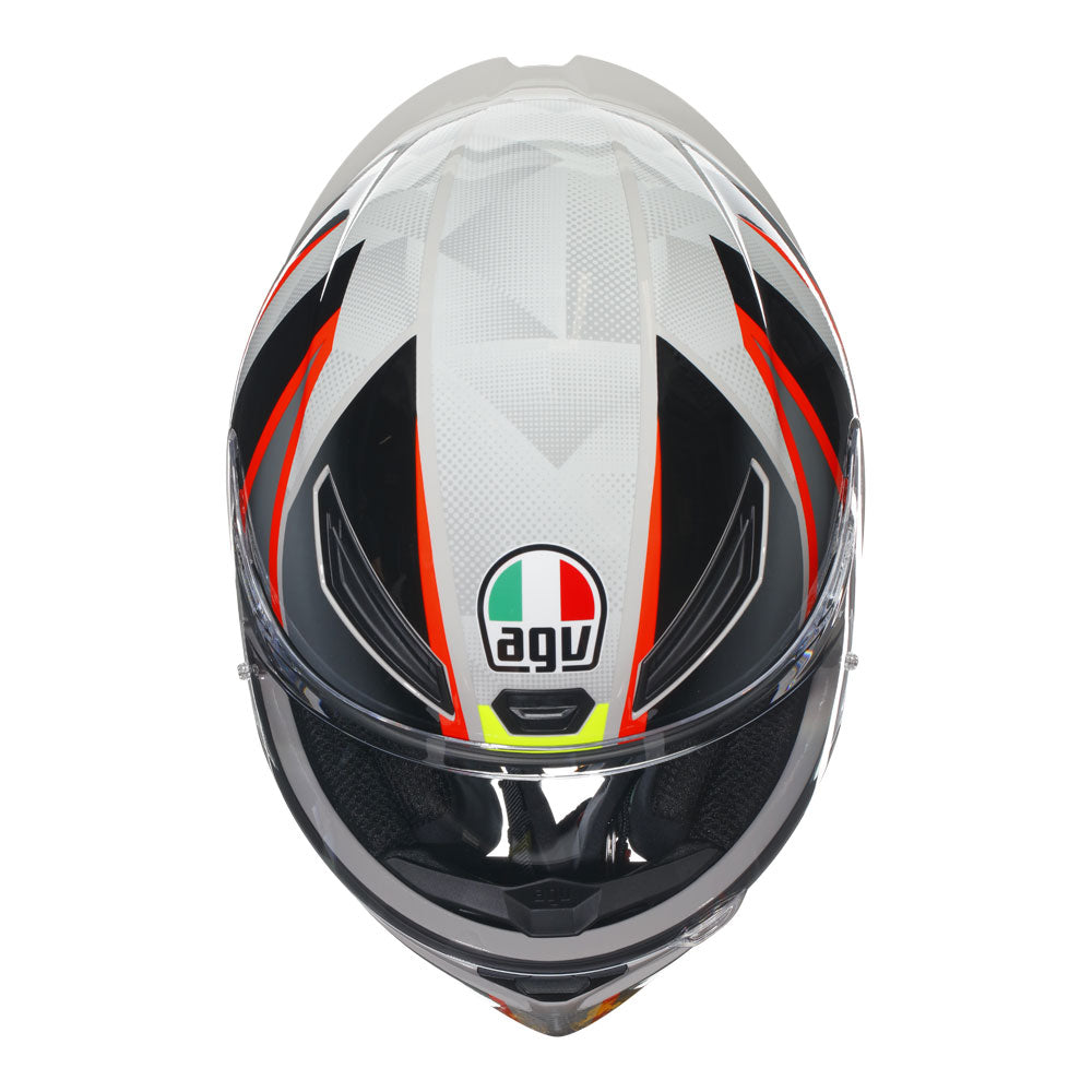 AGV K1 S Blipper Grey/Red M