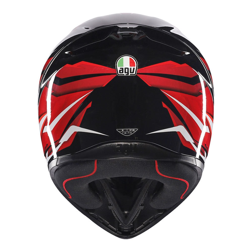 AGV K1 S Lion Black/Red/White L