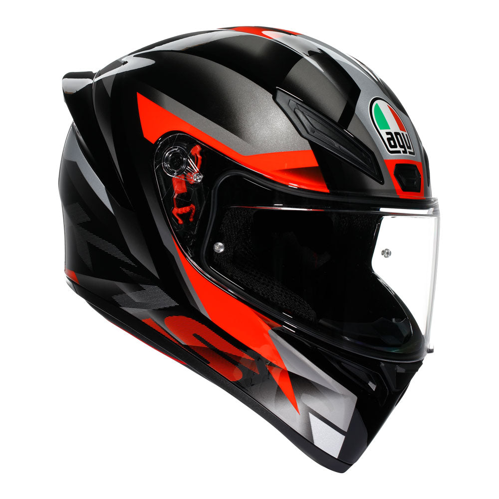 AGV K1 S Fastlap Black/Grey/Red L
