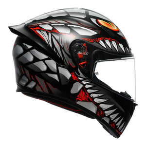AGV K1 S Lyzard Black/Grey/Red XL