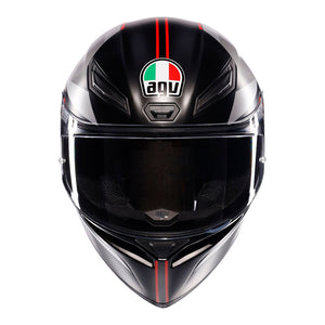 AGV K1 S Lap Matt Black/Grey/Red L