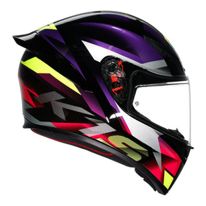 AGV K1 S Fastlap Black/Purple/Pink XS