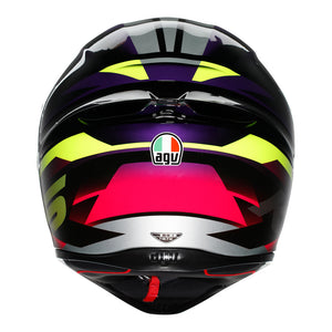 AGV K1 S Fastlap Black/Purple/Pink XS