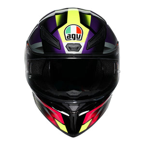 AGV K1 S Fastlap Black/Purple/Pink M